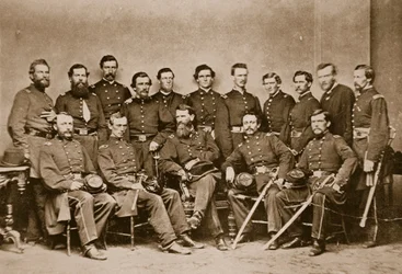 General F. P. Blair y su Estado Mayor, 1861-65